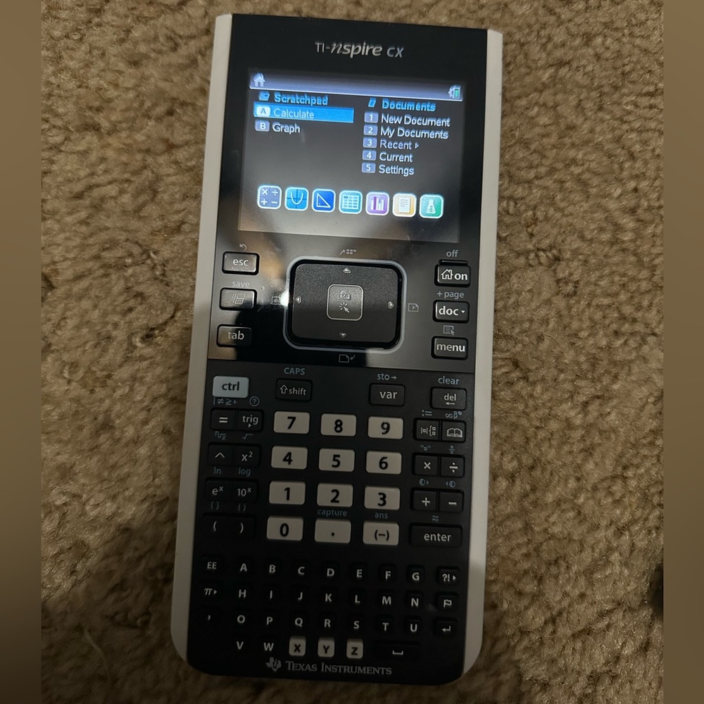TI-nspire CX Grapging Calculator